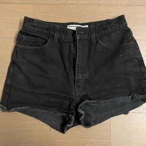 American Apparel Denim Shorts